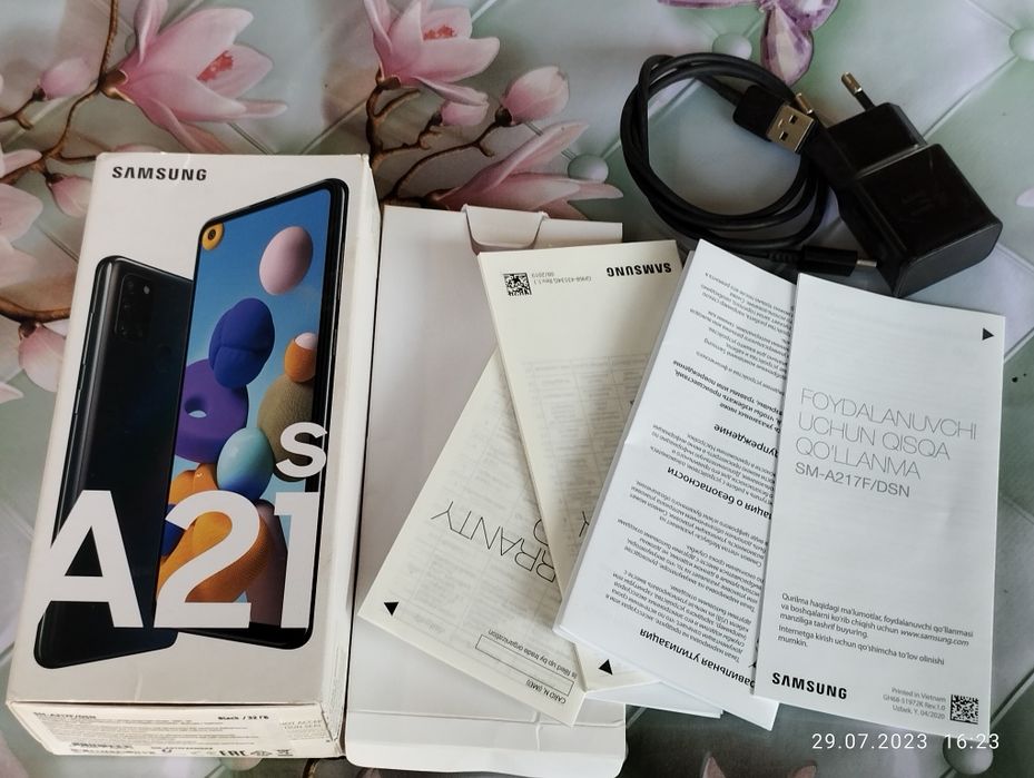 Samsung a 21s stoiladi