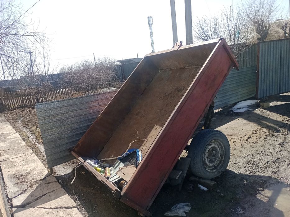 Трактор с мотором от победы