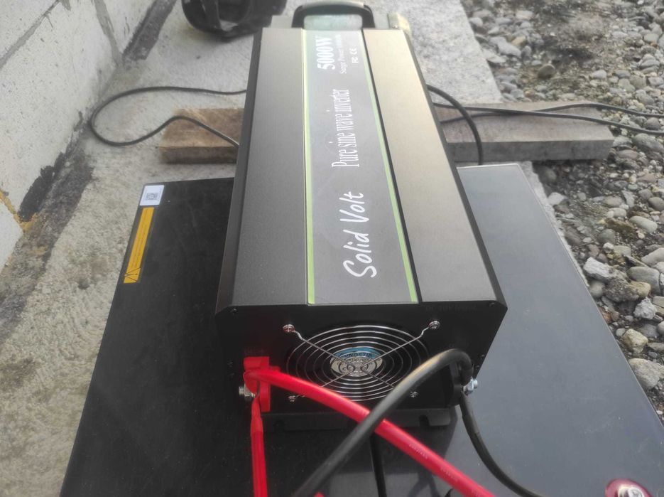 Invertor Sinus Pur 48V 220V 5000W SolidVolt NOU