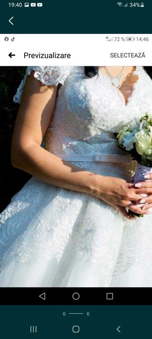 Vand rochie de mireasa