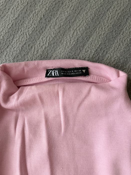 Tricou roz fara maneci dama
