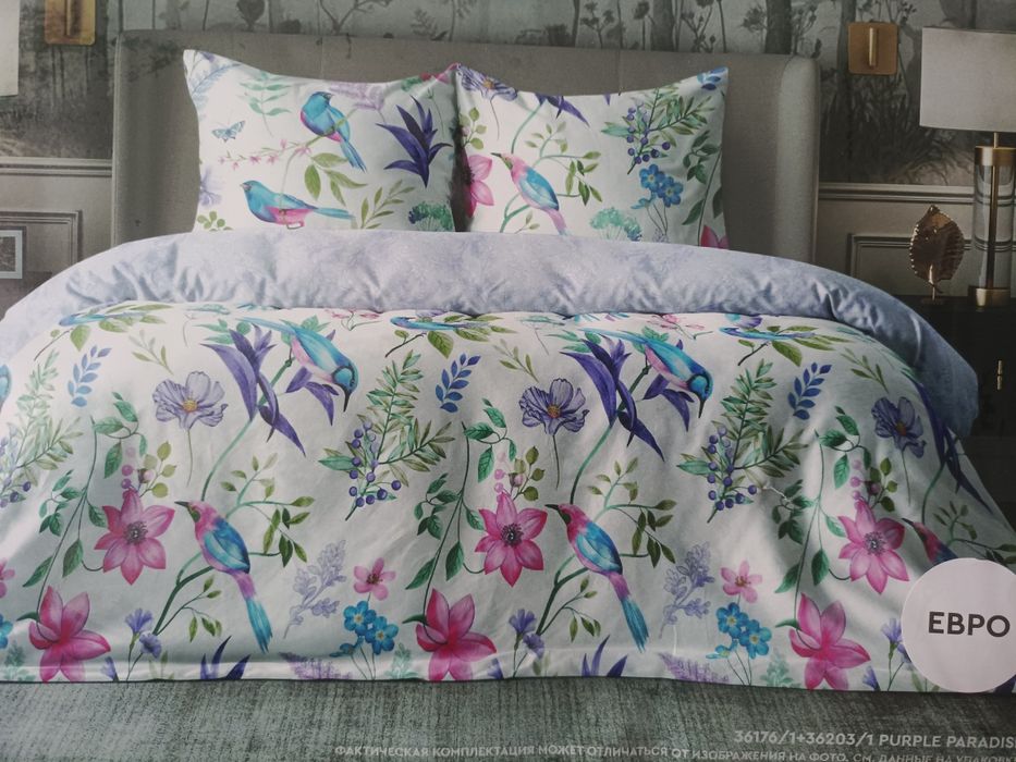 Новое постельное белье  Евро хлопок