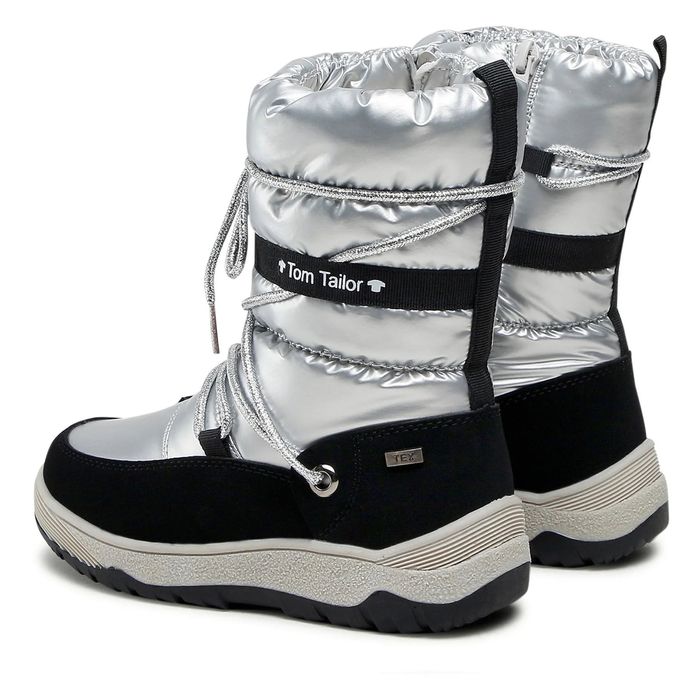 Cizme de zăpadă Tom Teilor Argintiu. Marimea 36