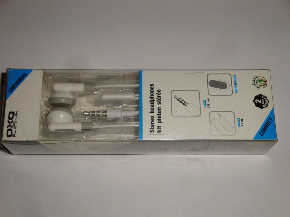 casti cu microfon oxo platinum cablu 1.2m mufa jack