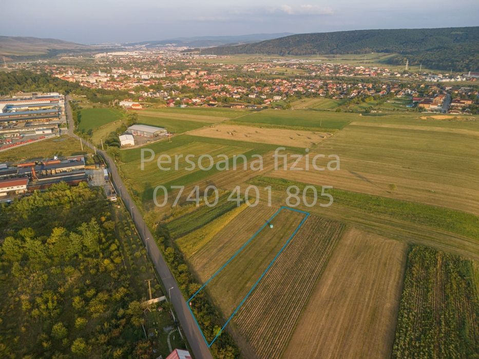 Vând teren 1800 mp în zona Capana, Gilau- Utilitati la poarta