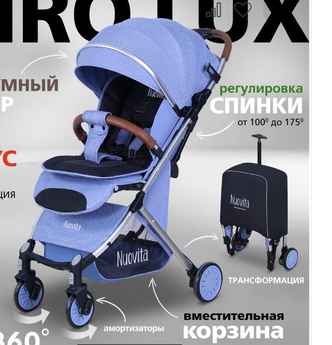 Прогулочная коляска nuovita