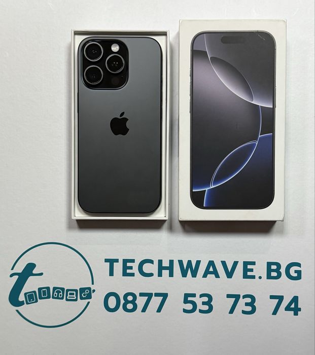 iPhone 16 Pro 256GB Black Titanium 94%