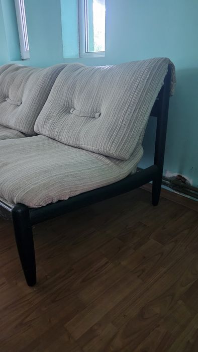 Vand scaune fotolii cadru din lemn masiv set 6 bucatii