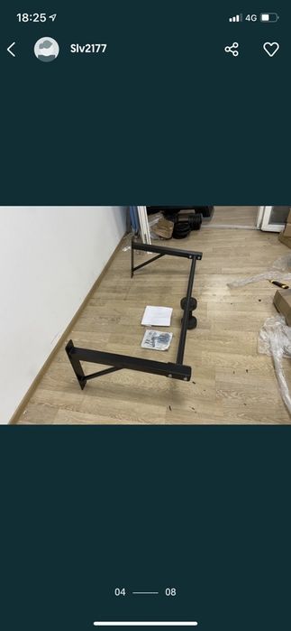 Bara tractiuni cu prindere de tavan si perete noua 200 kg Germany 200