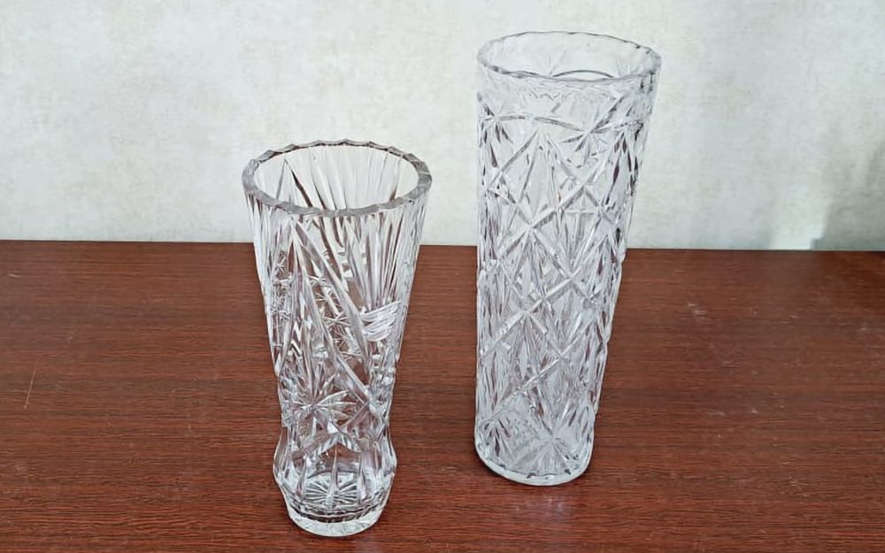 Вазы хрусталь СССР