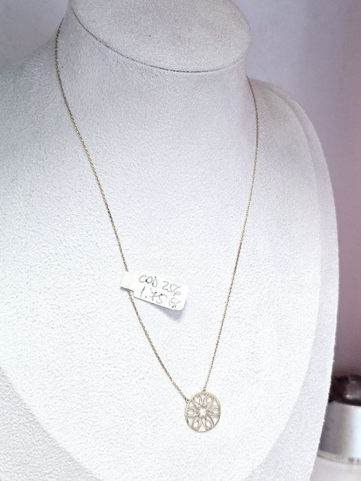 Vand lantisor dama din aur 14 k 1.75 g cod 256