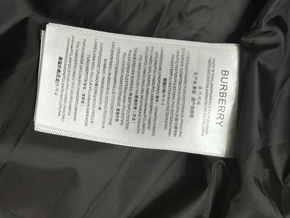 Geaca Burberry detachable arms