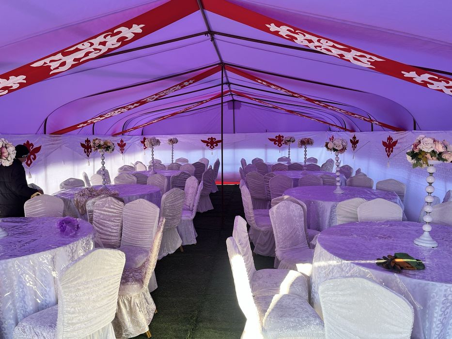 Юрта. Ағаш үй. Темір үй. Палатка