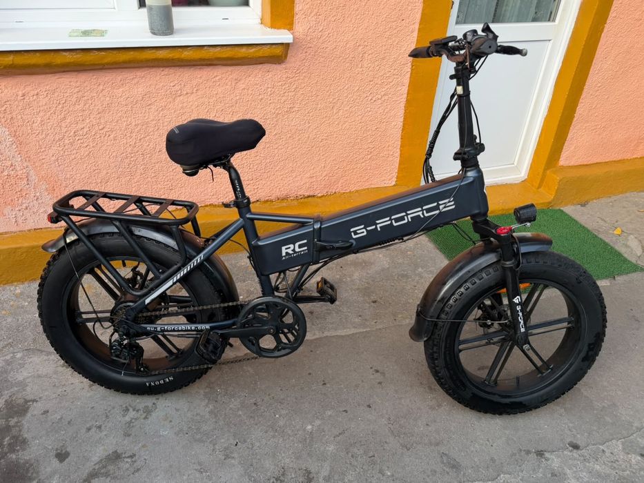 Bicicletă electrică S-FORCE RC – Fat Bike  Vând bicicletă electrică S-FORCE RC, în stare foarte bună, ideală pentru deplasări prin oraș și plimbări.