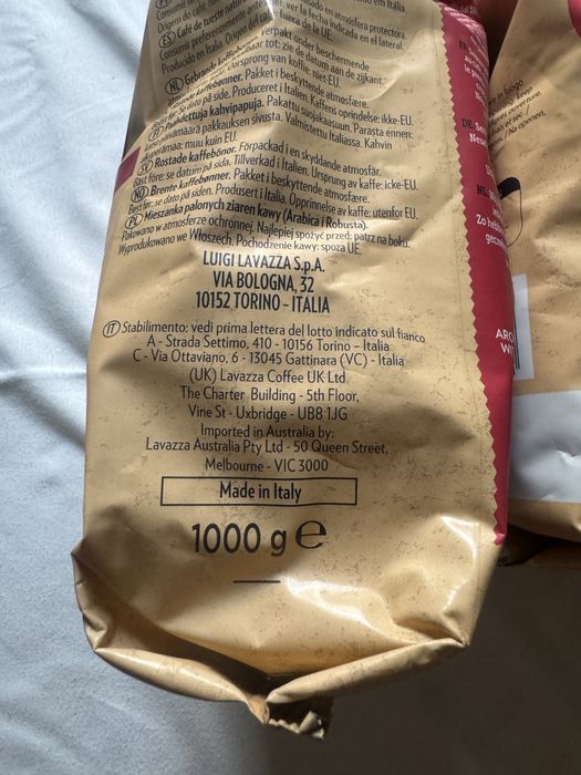 lavaza italia cafea