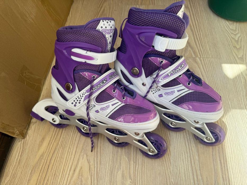 Ролики для девочкек, среднее состояние