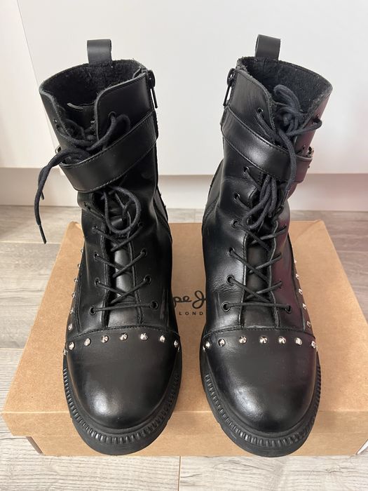 Боти от естествена кожа Ste&Me