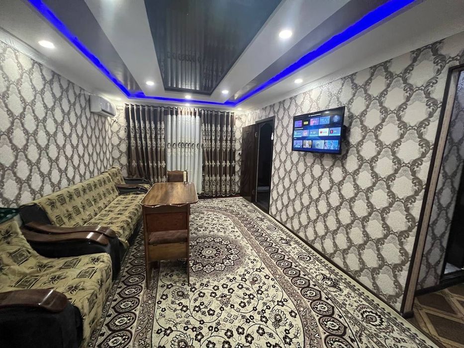 Сдается 2х комнатная квартира
С обстановкой
В горде Алмалыке