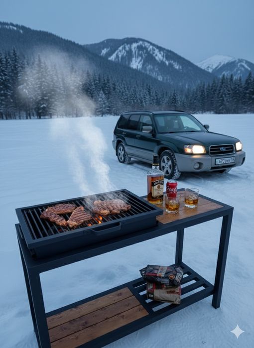 Мангал в стиле LOFT