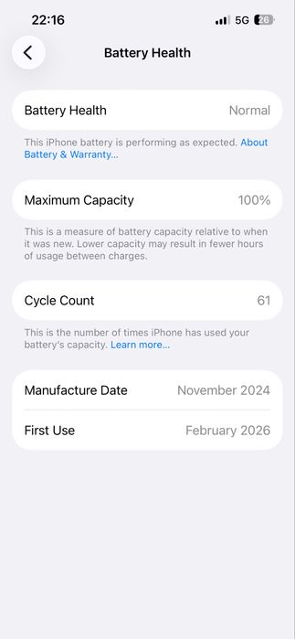 Iphone 16e 128GB идеал