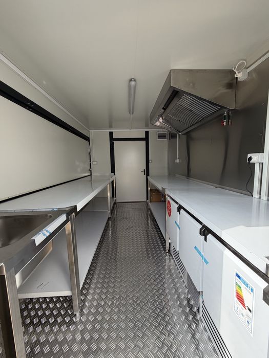 Rulota Comerciala 4m Echipata Fast Food, Cafenea, Shaorma, Burger