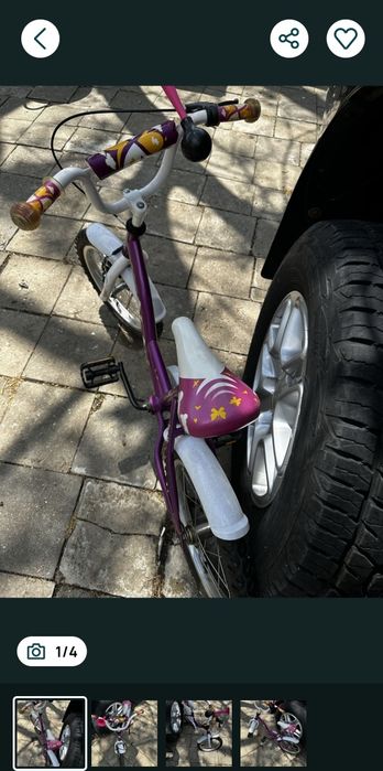 Bicicleta copii cu roata de 16" + CADOU skateboard copii !!!