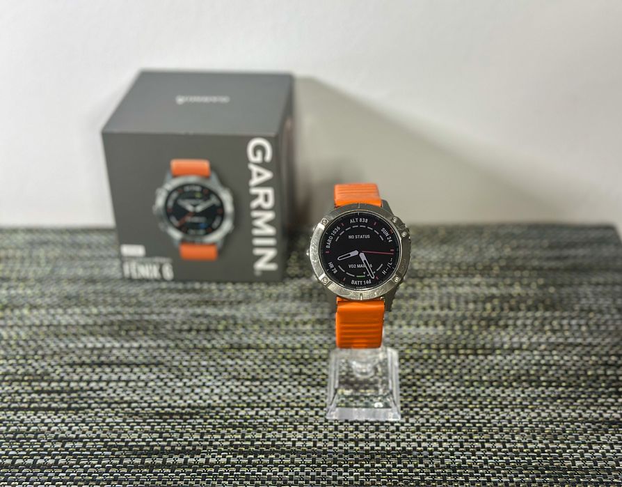 Garmin Fenix 6 SAPPHIRE Full Box – Stare foarte bună