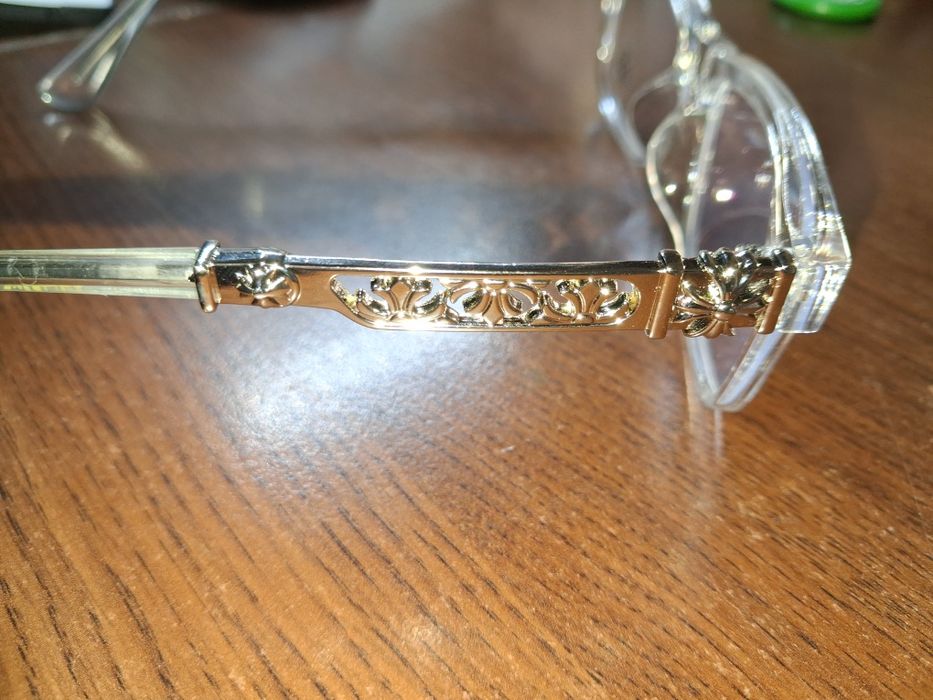 Ochelari Chrome Hearts transparenți ORIGINALI