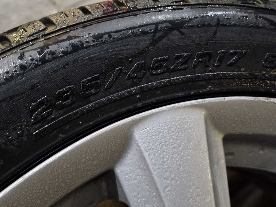 2 БР. Гуми MILESTONE с джанти ФИАТ 4X100 / 235/45/ ZR17 / 0915