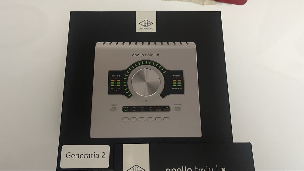 Interfață Audio “Universal Audio Apollo Twin X Quad Gen 2 Essentials”