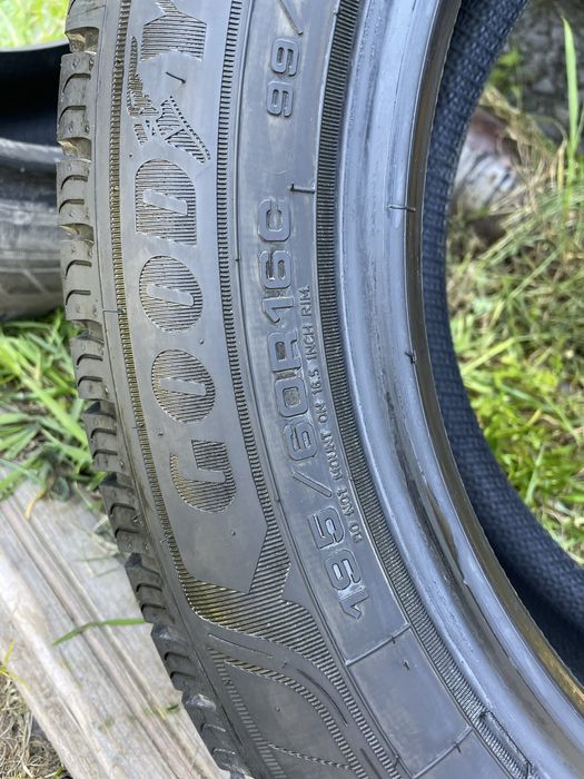 4 бр 195/60/16C Goodyear 2024г 8мм НОВИ