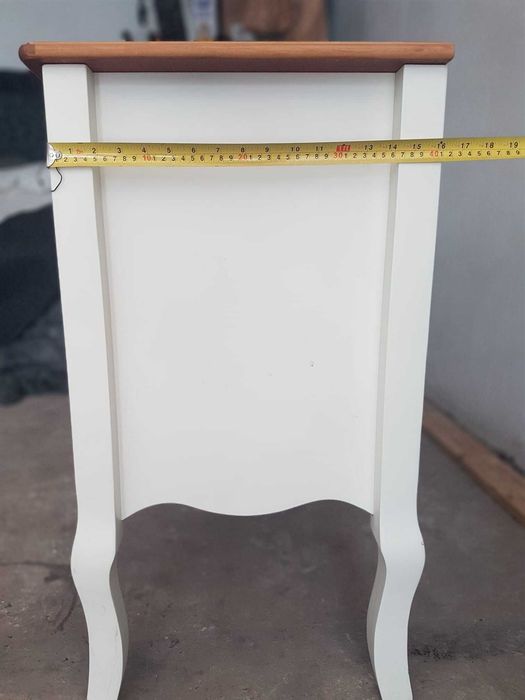 Comoda Jysk, gama STENLILLE, culoare alba.