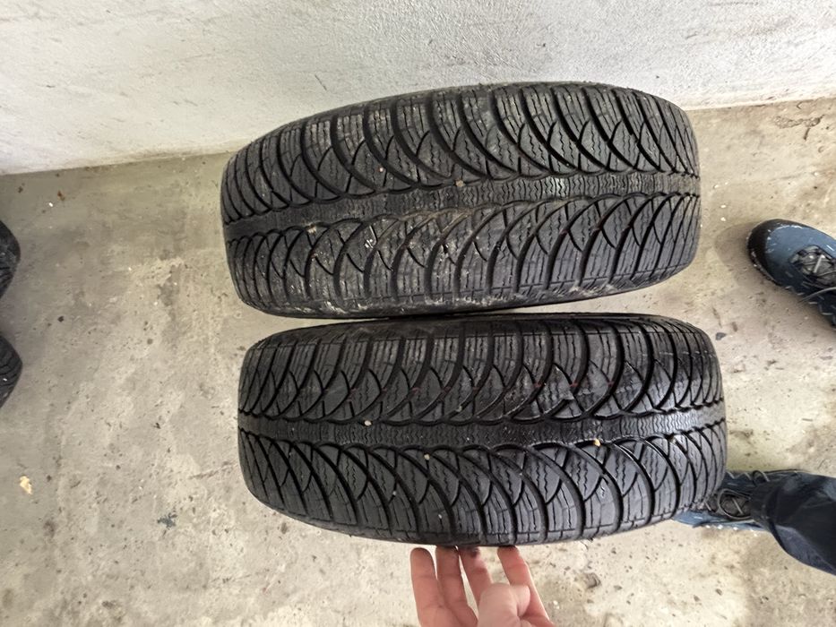 jante vw  5 x 112 cu cauciucuri de iarna 195 65 15