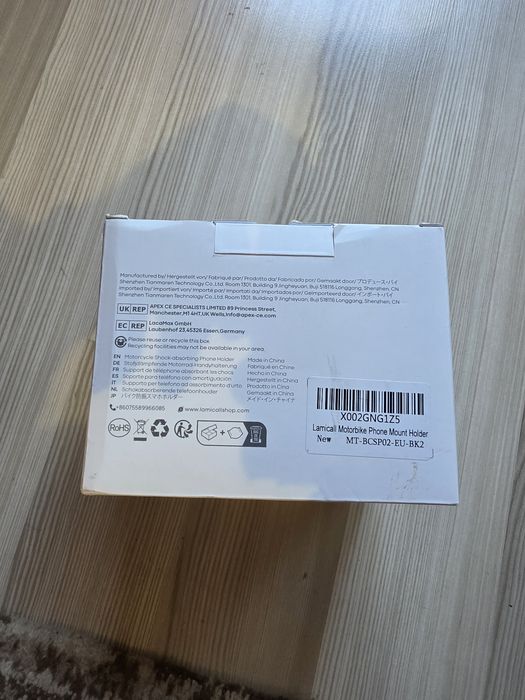 suport de telefon antifibrant pentru motocicletă Lamicall (model BCSP02