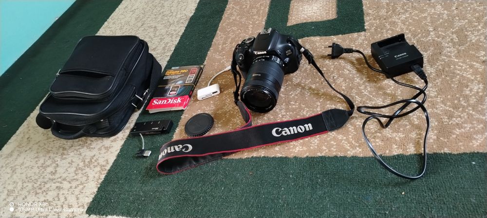 Fotoaparat:  Canon EOS 600D