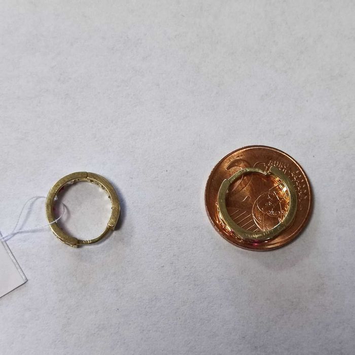 Златни обеци 1.44гр.