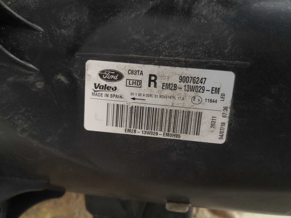 Фар Ford Galaxy S-Max FULL LED десен/Фар Форд Галакси/Фар Ford S-Max