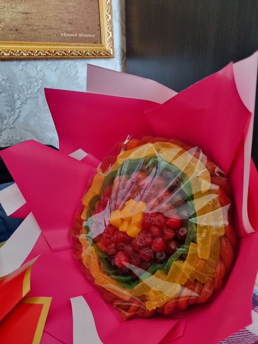 Собираю букеты из сухофруктов