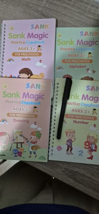 Set carti cu pix magic