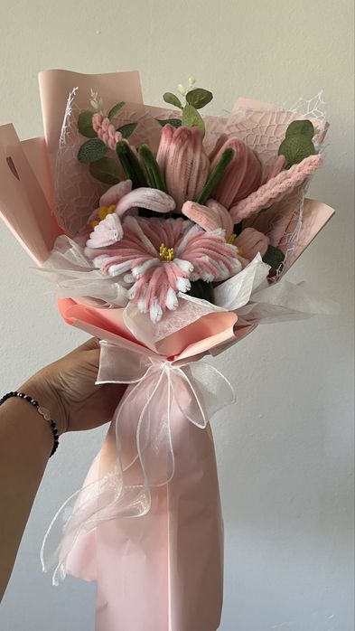 Buchet flori sarma plusata