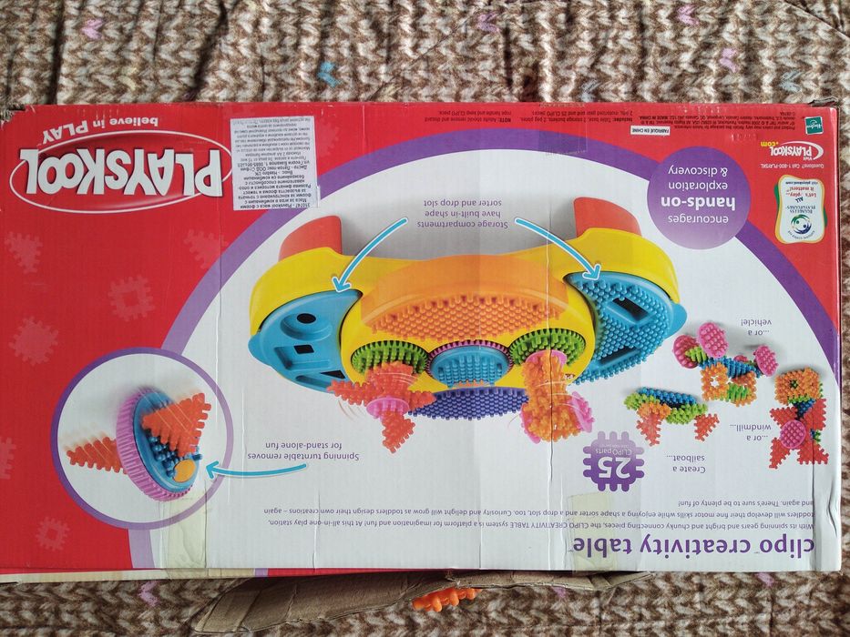 Занимателна игра Playskool Clipo Creativity Table