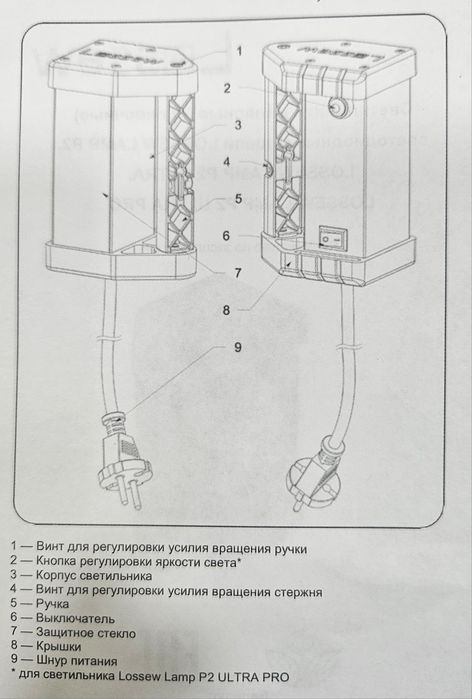Лампа лосева P2ULTRAPRO KNR