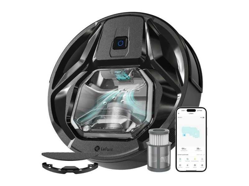 Робот Прахосмукачка с Моп Lefant M320, 6000 Pa