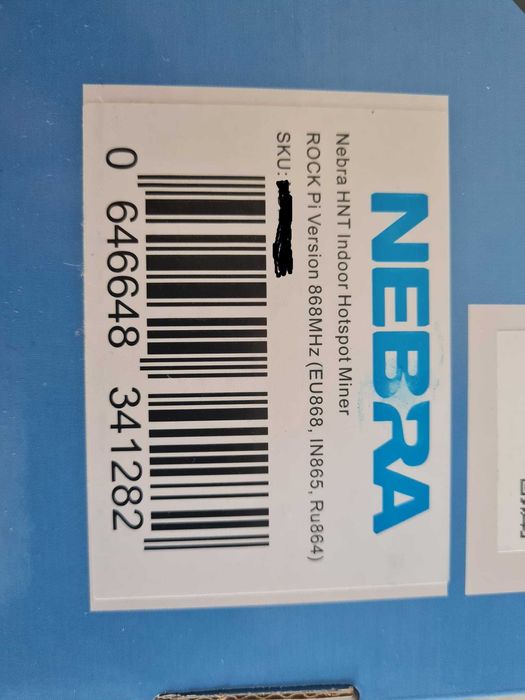 Nebra HNT Indoor Hotspot Miner - ROCK Pi Version - EU 868 MHz - 6 buc