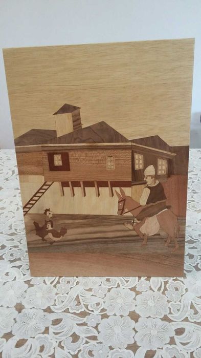 Картини от интарзия с фурнир