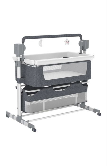 Манеж-кровать, маятниковый мезанизм