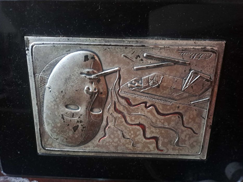 Дървена кутия за карти