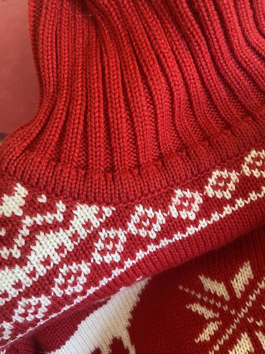 Теплый праздничный свитер, размер М