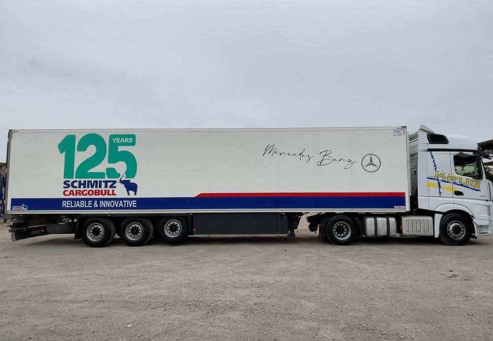 Mercedes Actros 1845 + SCHMITZ Реф Сотилади
