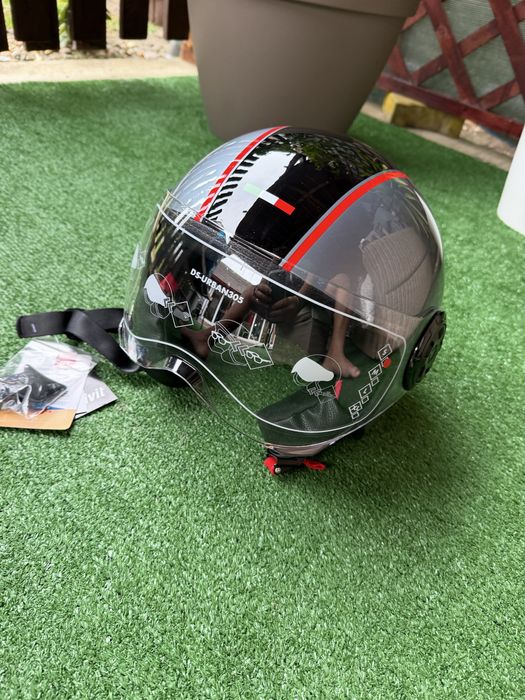 Casca motor open face